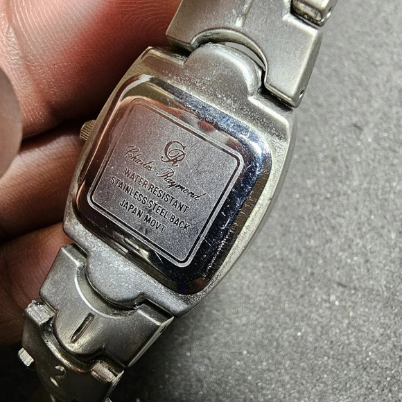 Charles Raymond Ladies Fashion Quartz Watch Silver Tone Working Y2k Style Watch - Picture 9 of 10